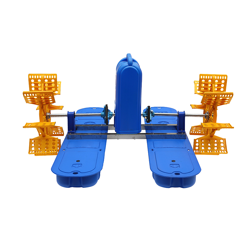 2 Impeller Reducer Paddle Wheel Aerator