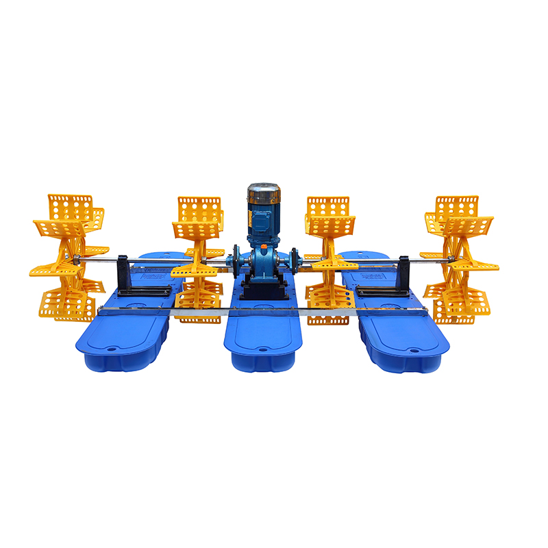 4 Impeller Short Feet Reducer Paddle Wheel Aerator